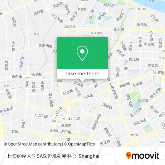 上海财经大学SAS培训发展中心 map