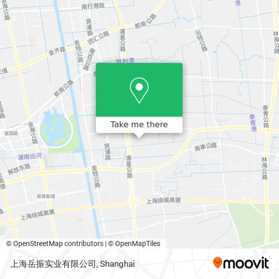 上海岳振实业有限公司 map