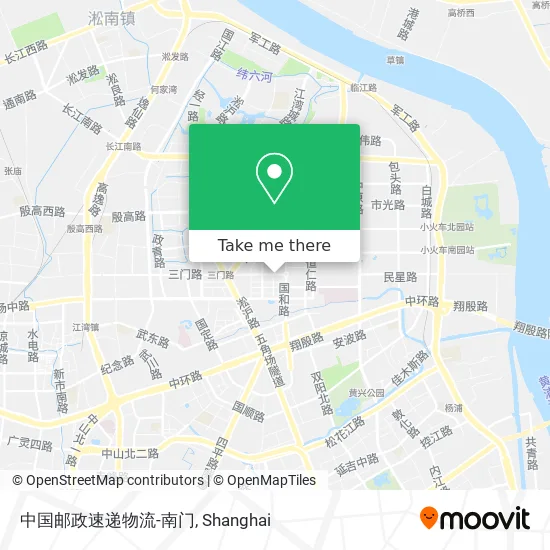 中国邮政速递物流-南门 map