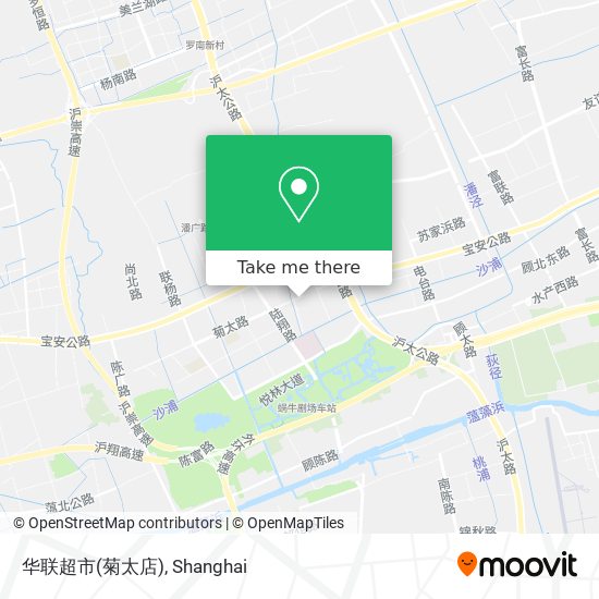 华联超市(菊太店) map