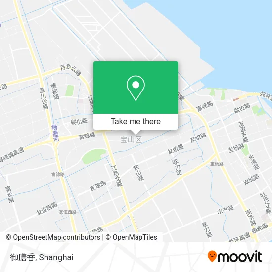 御膳香 map
