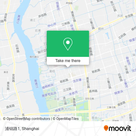 浦锦路1 map