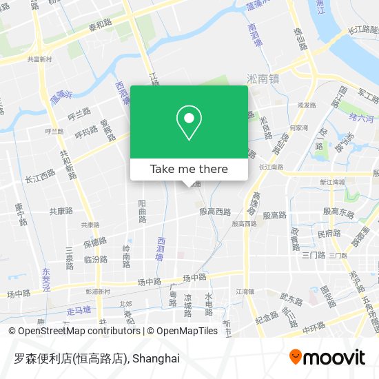 罗森便利店(恒高路店) map