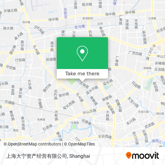 上海大宁资产经营有限公司 map