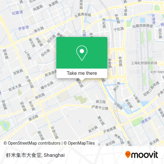 虾米集市大食堂 map