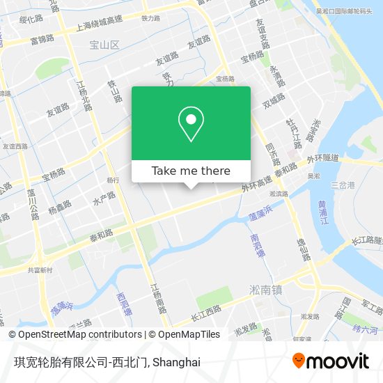 琪宽轮胎有限公司-西北门 map