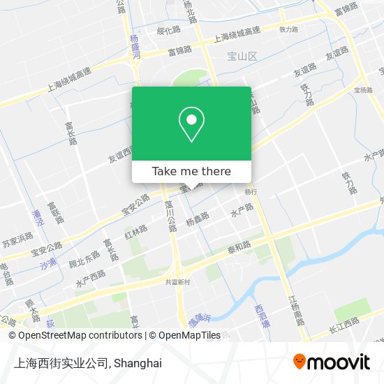 上海西街实业公司 map