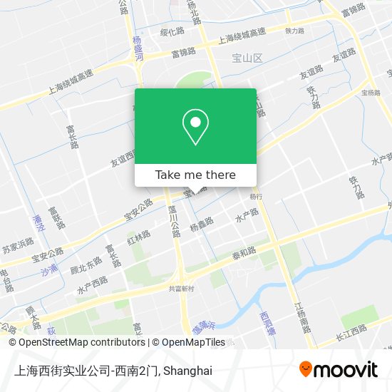 上海西街实业公司-西南2门 map