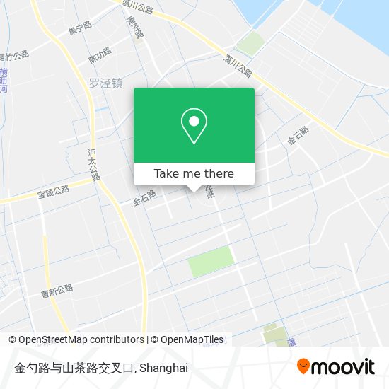 金勺路与山茶路交叉口 map