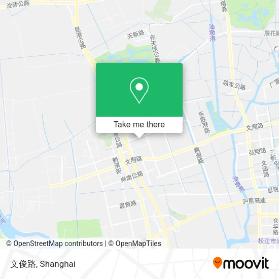 文俊路 map