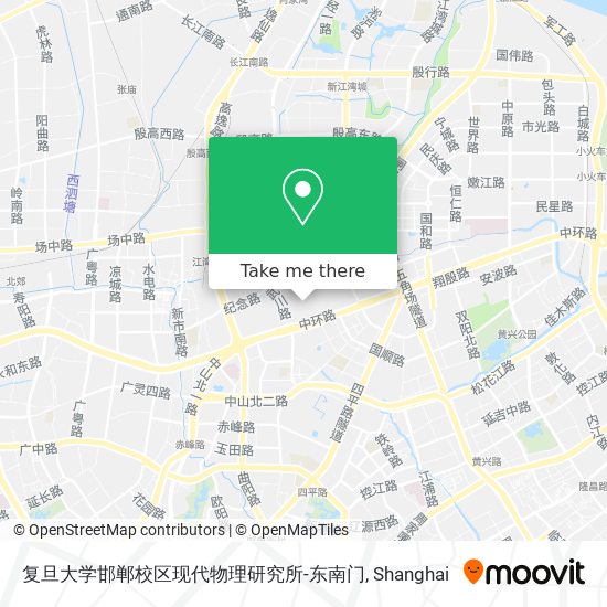 复旦大学邯郸校区现代物理研究所-东南门 map