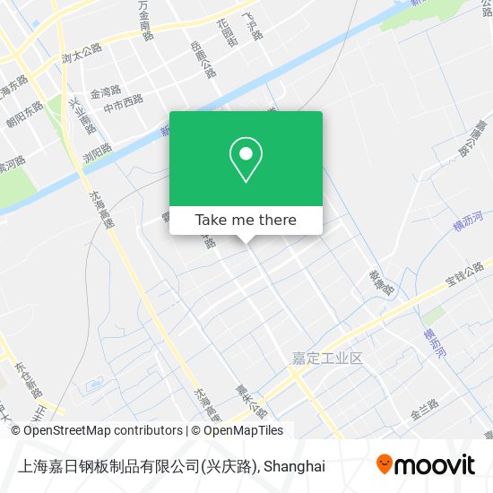 上海嘉日钢板制品有限公司(兴庆路) map