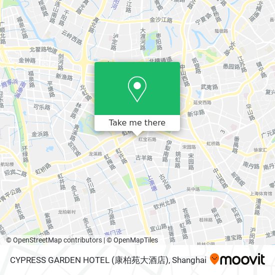 CYPRESS GARDEN HOTEL (康柏苑大酒店) map