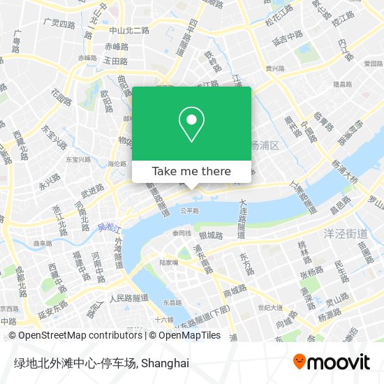 绿地北外滩中心-停车场 map