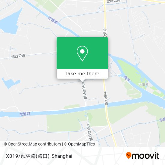 X019/顾林路(路口) map