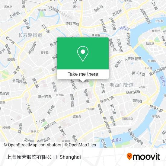 上海原芳服饰有限公司 map
