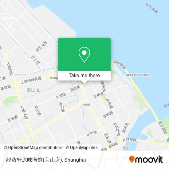 靓蒸轩原味海鲜(宝山店) map