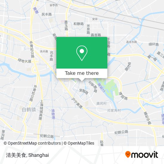 清美美食 map
