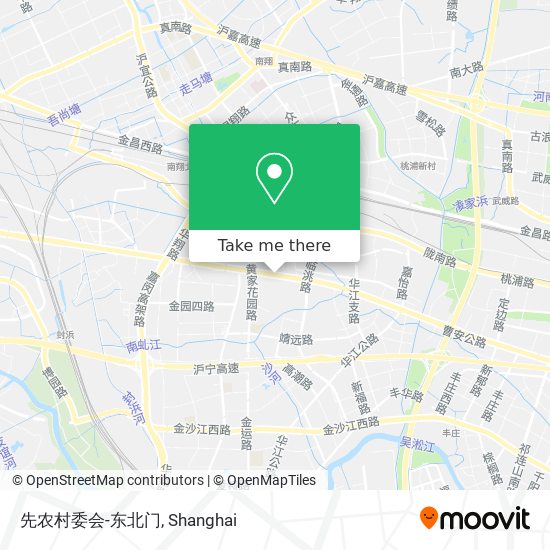 先农村委会-东北门 map