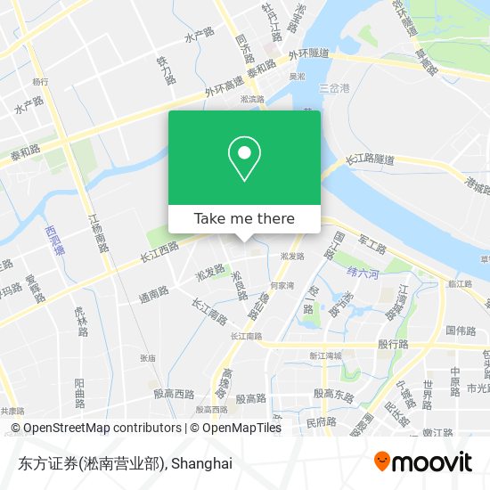 东方证券(淞南营业部) map