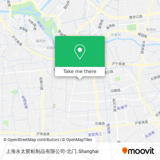 上海永太胶粘制品有限公司-北门 map