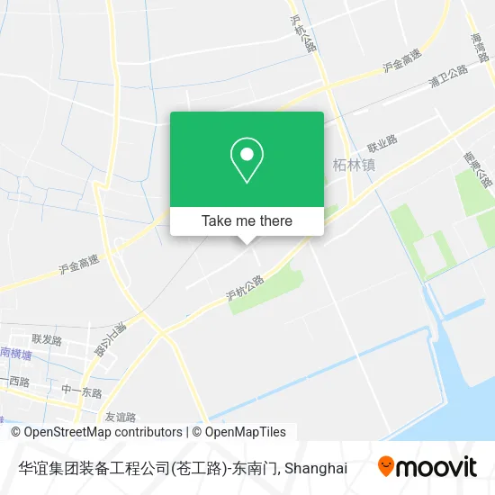 华谊集团装备工程公司(苍工路)-东南门 map