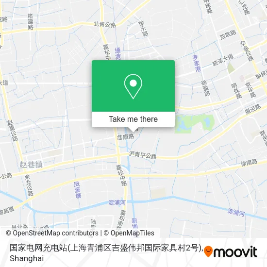 国家电网充电站(上海青浦区吉盛伟邦国际家具村2号) map