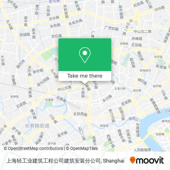 上海轻工业建筑工程公司建筑安装分公司 map