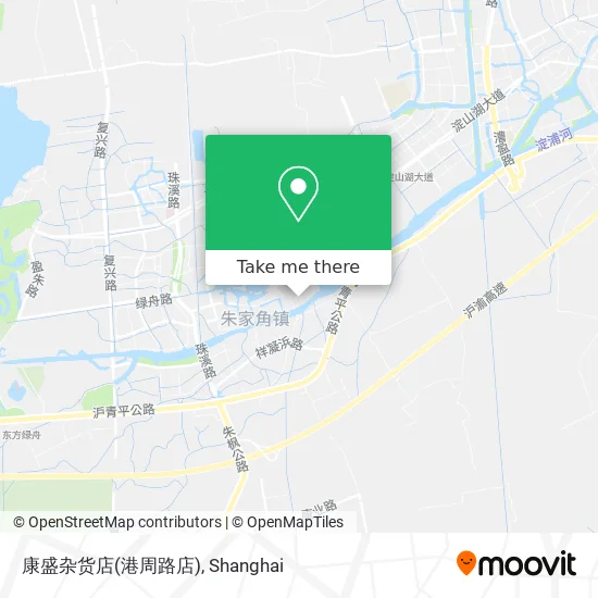康盛杂货店(港周路店) map