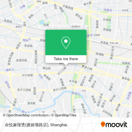 汆悦麻辣烫(虞姬墩路店) map