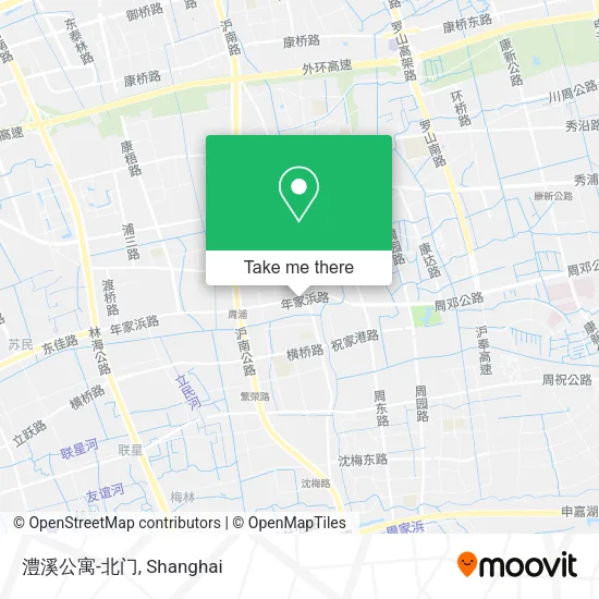 澧溪公寓-北门 map