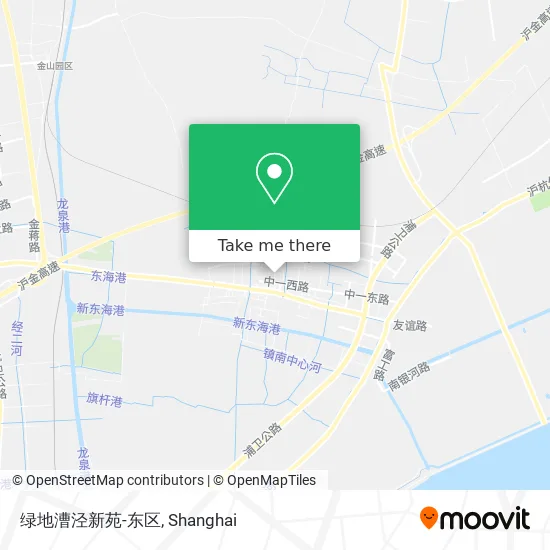 绿地漕泾新苑-东区 map