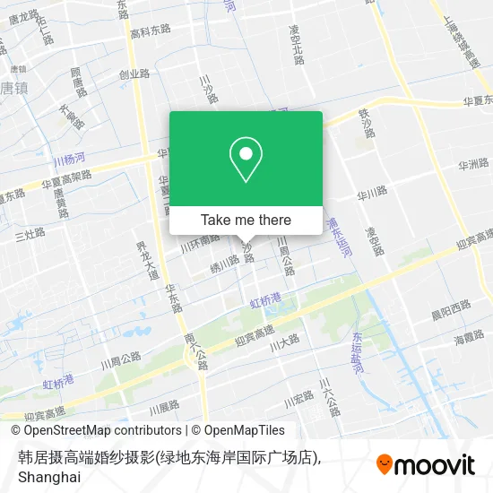 韩居摄高端婚纱摄影(绿地东海岸国际广场店) map