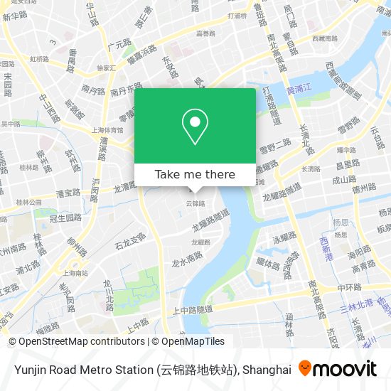 Yunjin Road Metro Station (云锦路地铁站) map