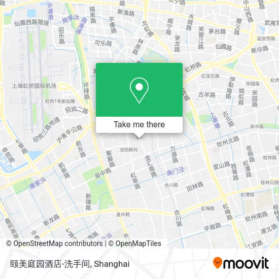 颐美庭园酒店-洗手间 map