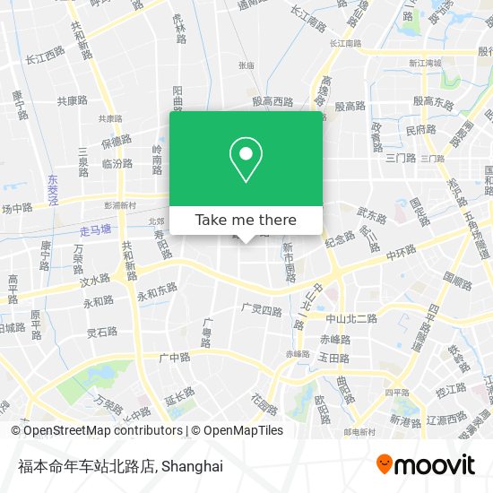 福本命年车站北路店 map