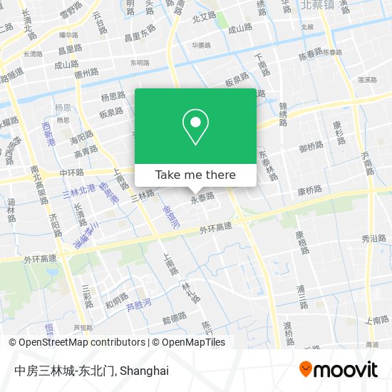 中房三林城-东北门 map
