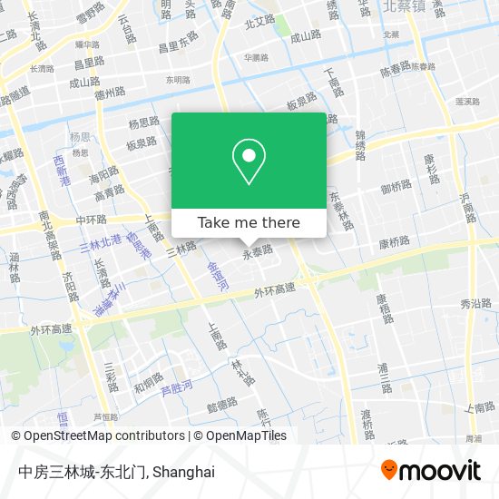中房三林城-东北门 map