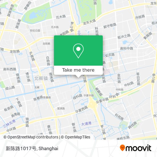 新陈路1017号 map