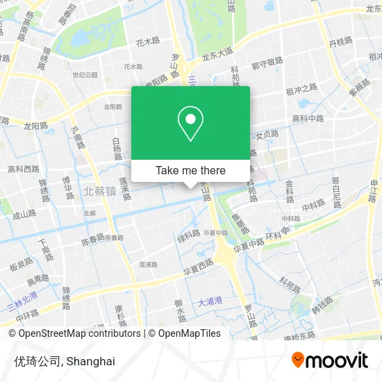 优琦公司 map