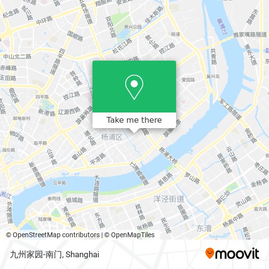 九州家园-南门 map