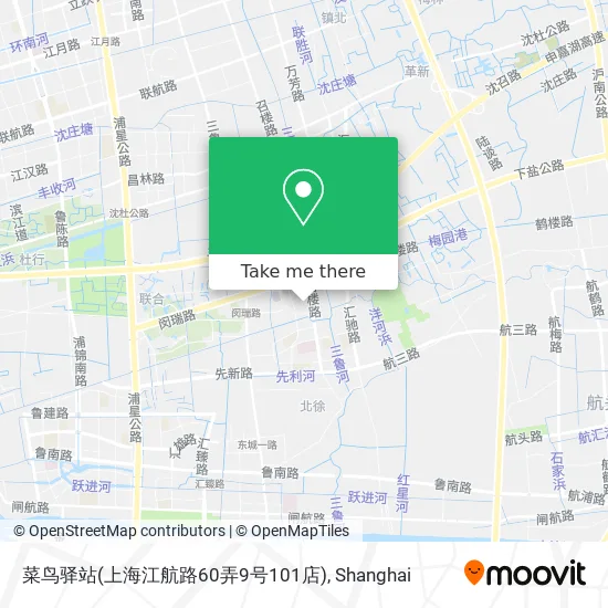 菜鸟驿站(上海江航路60弄9号101店) map