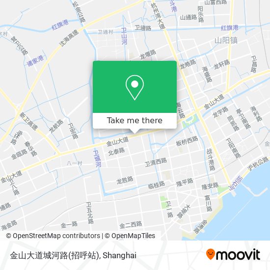 金山大道城河路(招呼站) map