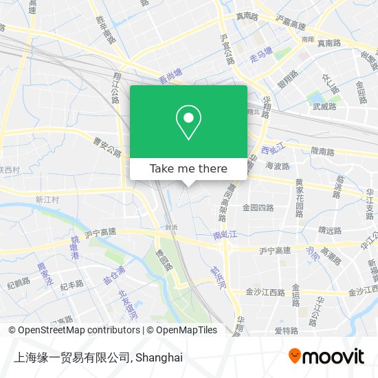 上海缘一贸易有限公司 map