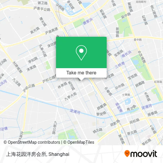 上海花园洋房会所 map