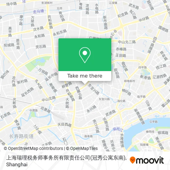 上海瑞理税务师事务所有限责任公司(冠秀公寓东南) map