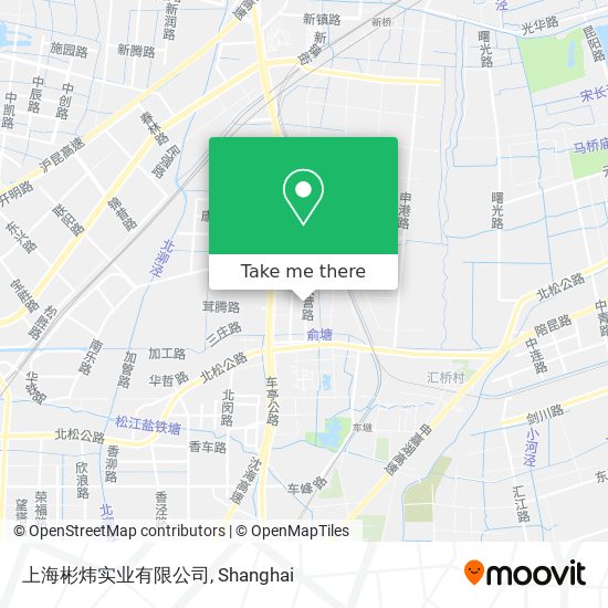 上海彬炜实业有限公司 map
