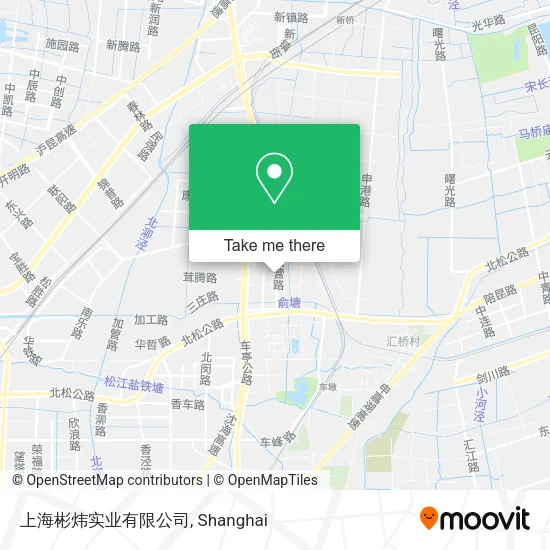 上海彬炜实业有限公司 map