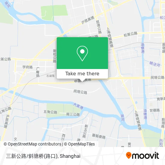 三新公路/斜塘桥(路口) map