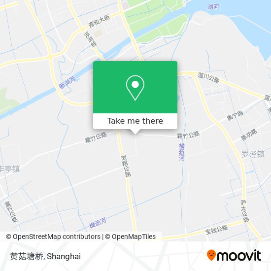 黄菇塘桥 map